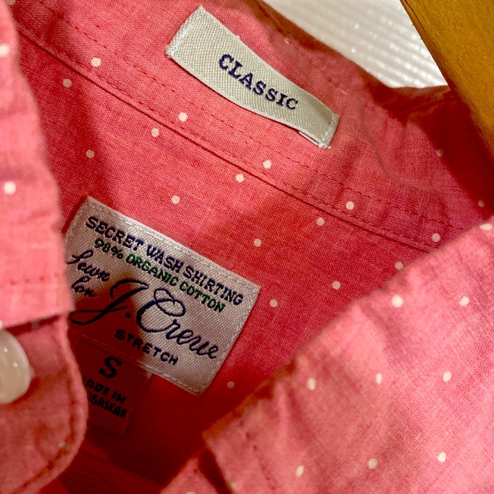 JCrew men’s shirt- small size. super classy style.